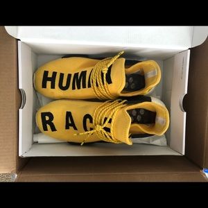 Adidas x Pharrell Human Race Yellow